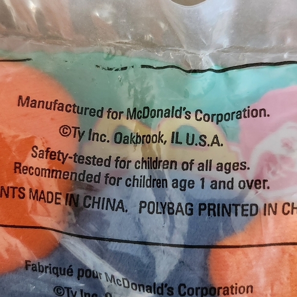 🦩 Ty Beanie Baby “Scoop” the Pelican – 1998 McDonald’s Exclusive, Sealed Collec - Picture 6 of 8